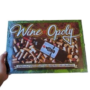 NEW sealed Wine Opoly Boardgame Trading game with a fun Finish